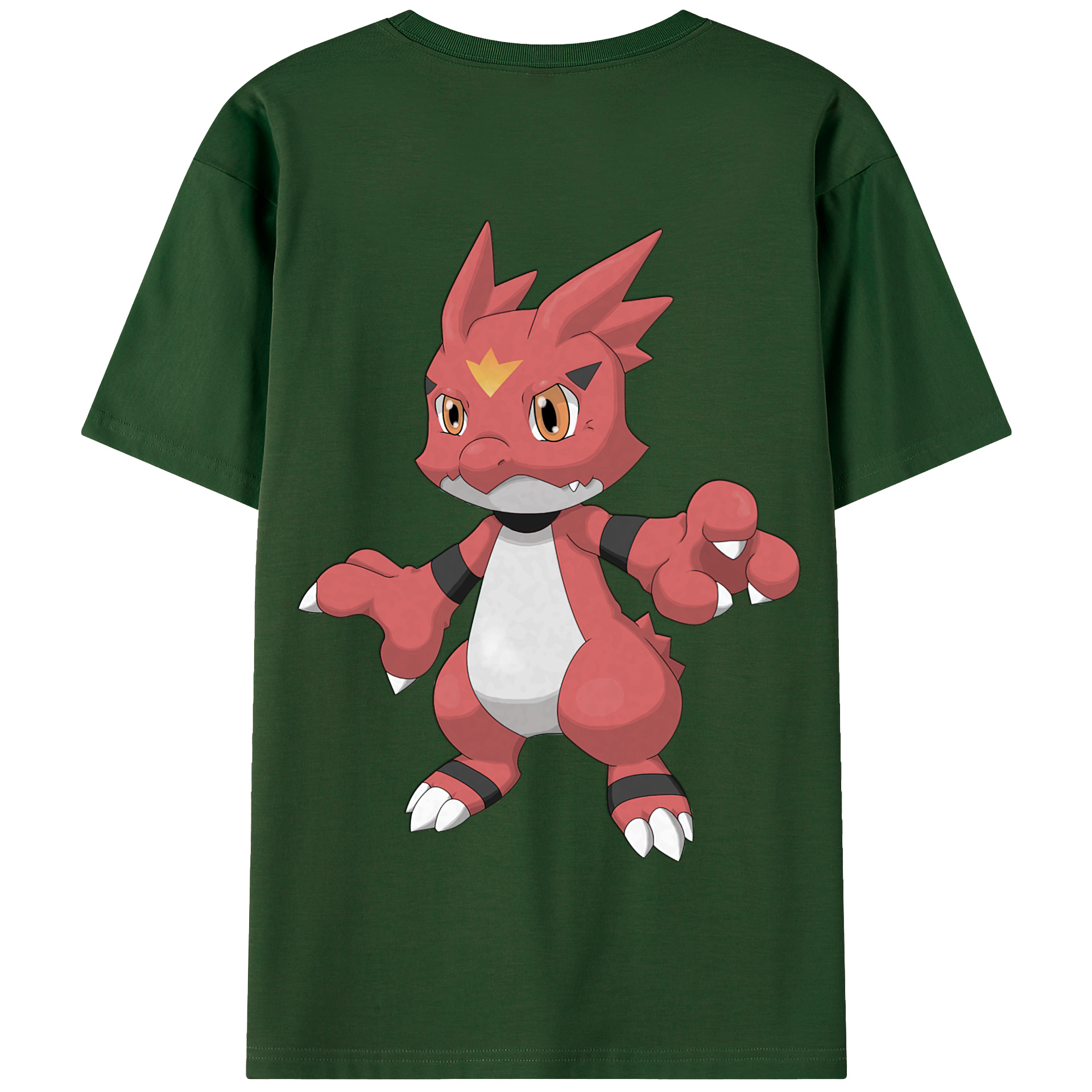 （画像用） Digimon デジタルモンスター/デジモン 綿100％半袖Tシャツ（背面プリント）